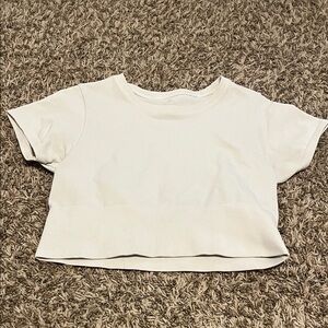 OFFLINE Classic White Crop Tee - Women